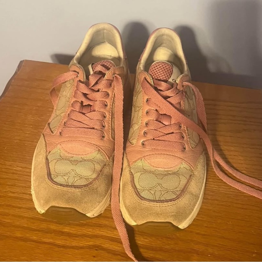 Coach Tennis Shoes! EUC, with box. Only worn maybe 3 times.